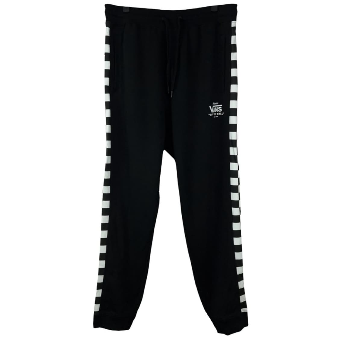 [반스] 로고 프린팅 사이드라인 트레이닝 조거 팬츠 블랙 M19416 상품이미지2