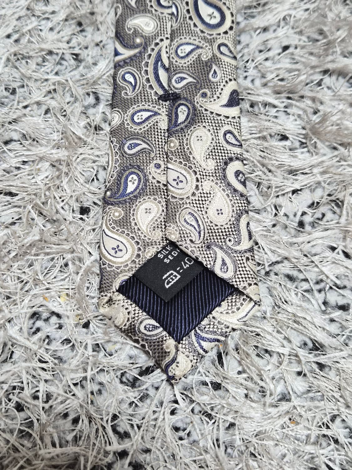 에르메네질도제냐Zegna 페이즐리 넥타이 Free - N31 상품이미지7