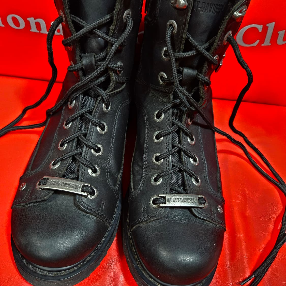 할리데이비슨 시그니쳐 스틸로고 에버콘 부츠 41size 상품이미지6