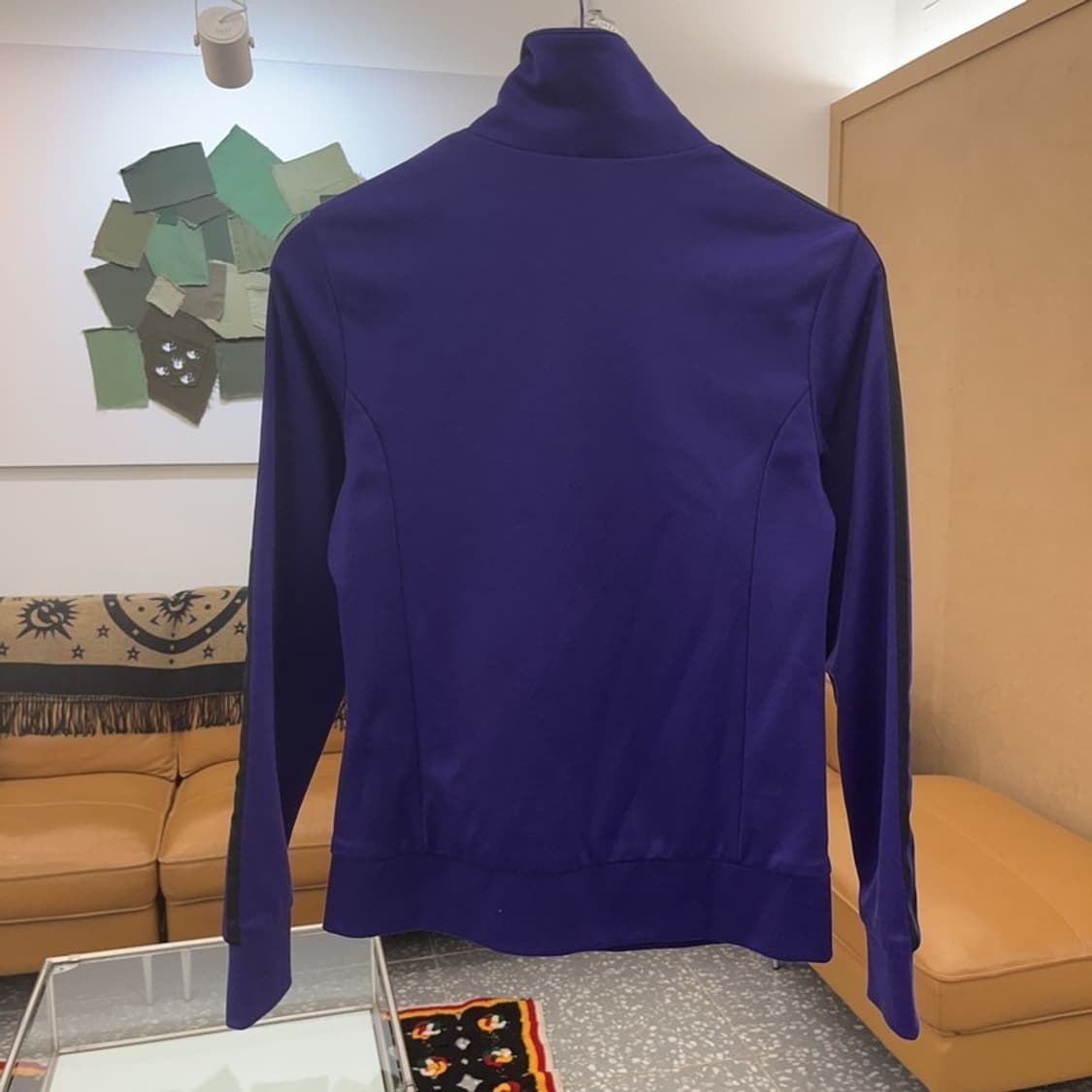 아디다스 유로파 퍼플블랙 트랙탑 집업 져지 90 C06450 상품이미지4