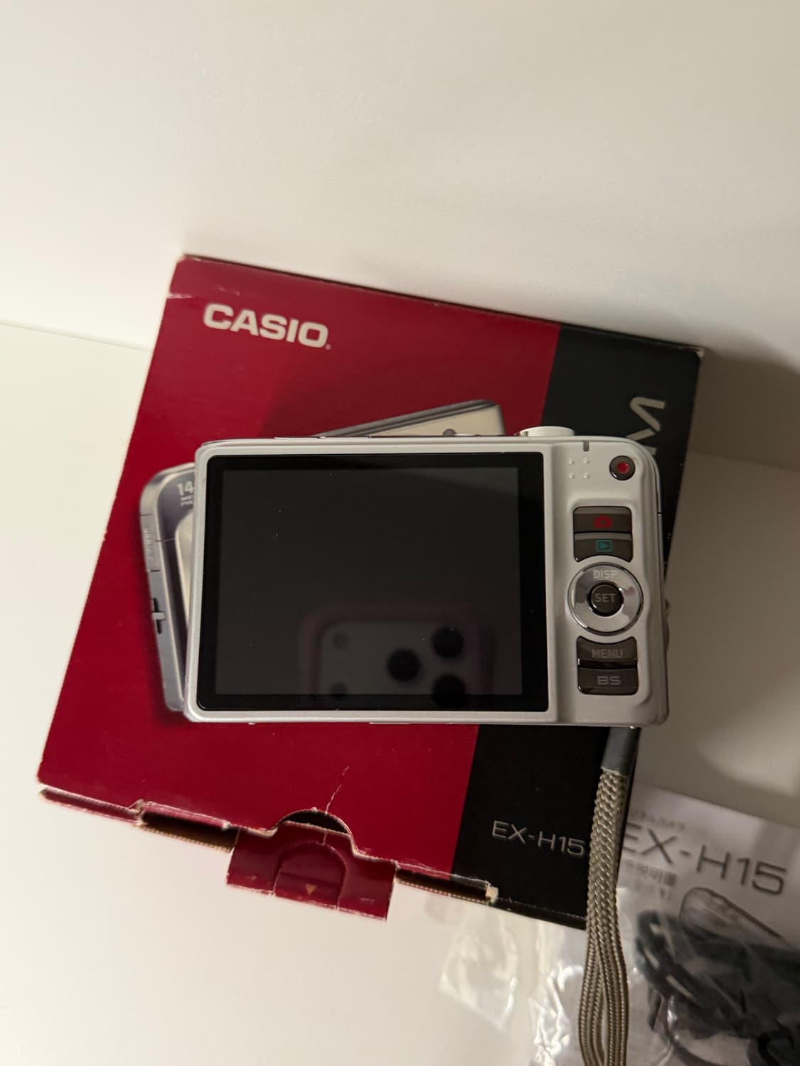 <민트급 풀박스> 카시오 엑슬림 H15 디카 카메라 상품이미지3