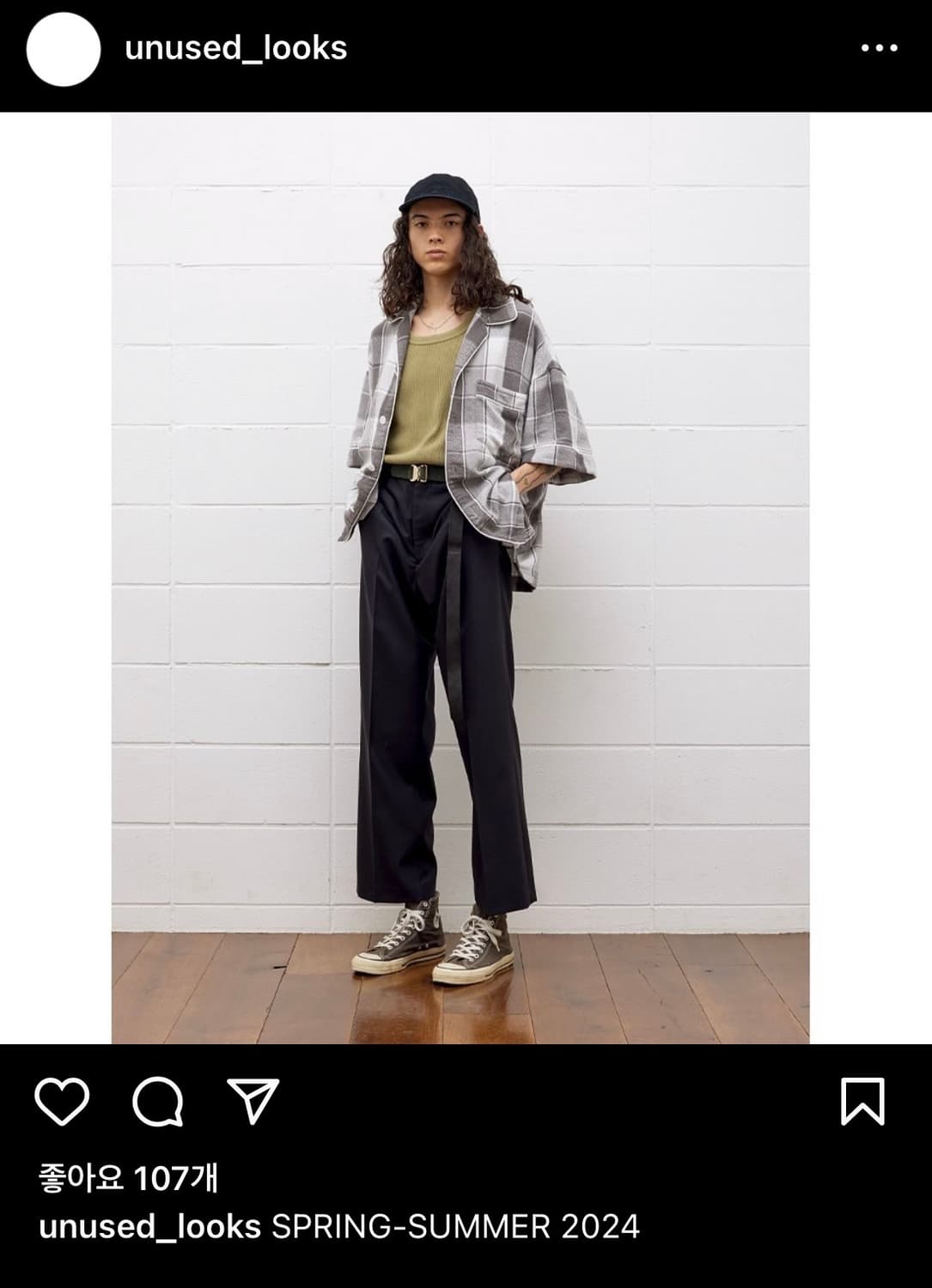 언유즈드 24ss 오픈카라 셔츠 상품이미지8