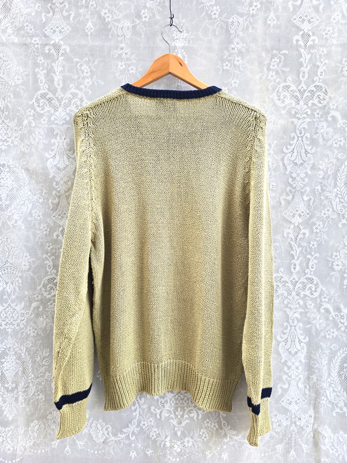 90s 아일랜드 핸드메이드 피셔맨 니트 상품이미지5