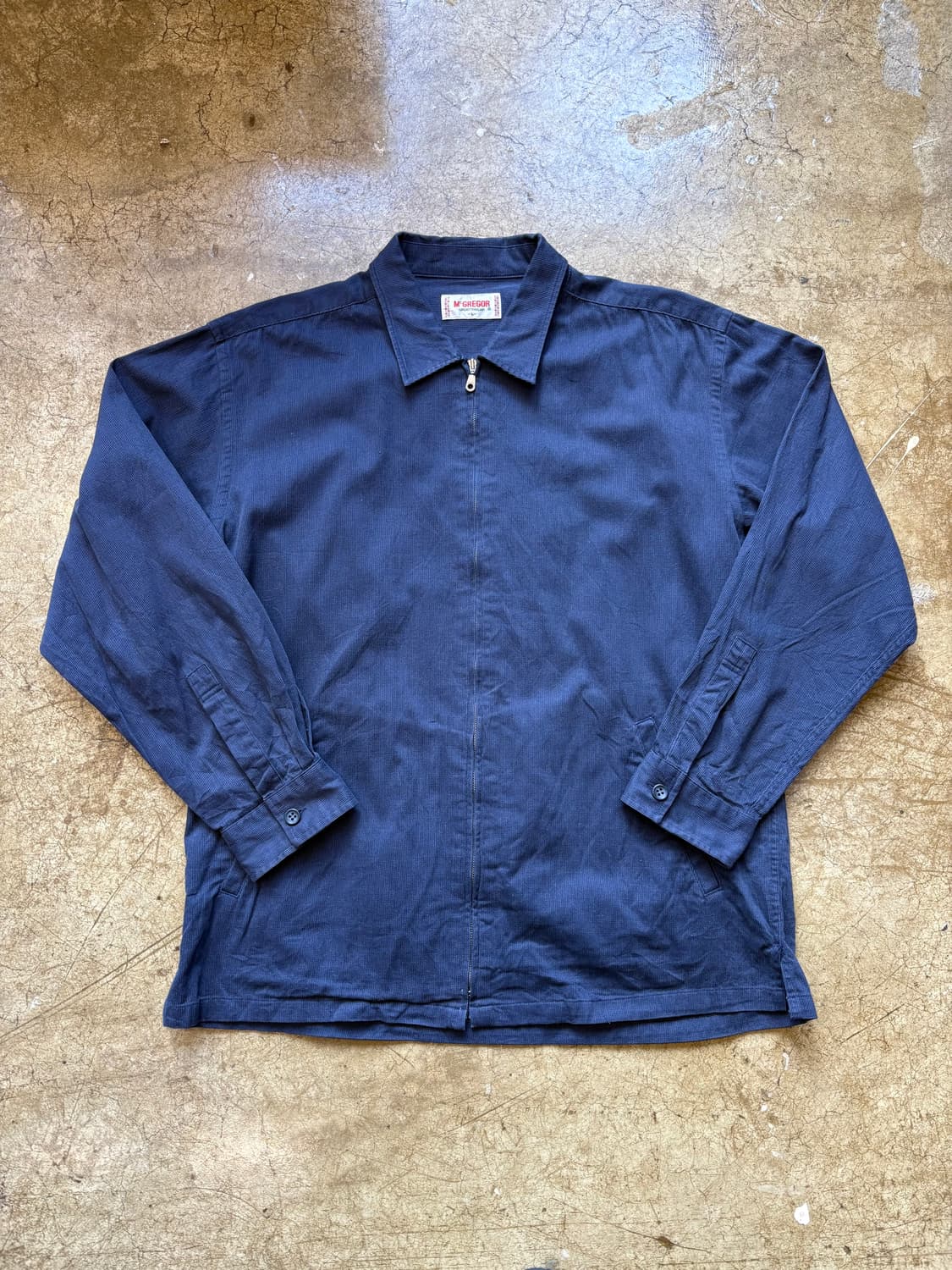 Mcgregor 코듀로이 미니멀 집업 재킷 상품이미지1