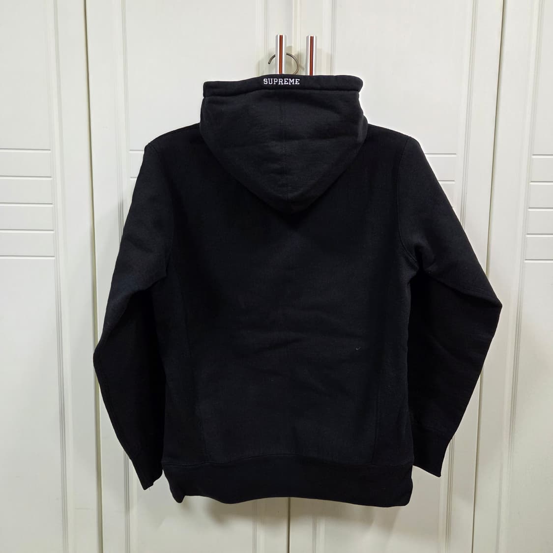 [m] 슈프림 S 로고 후드 블랙 supreme s logo black 상품이미지3