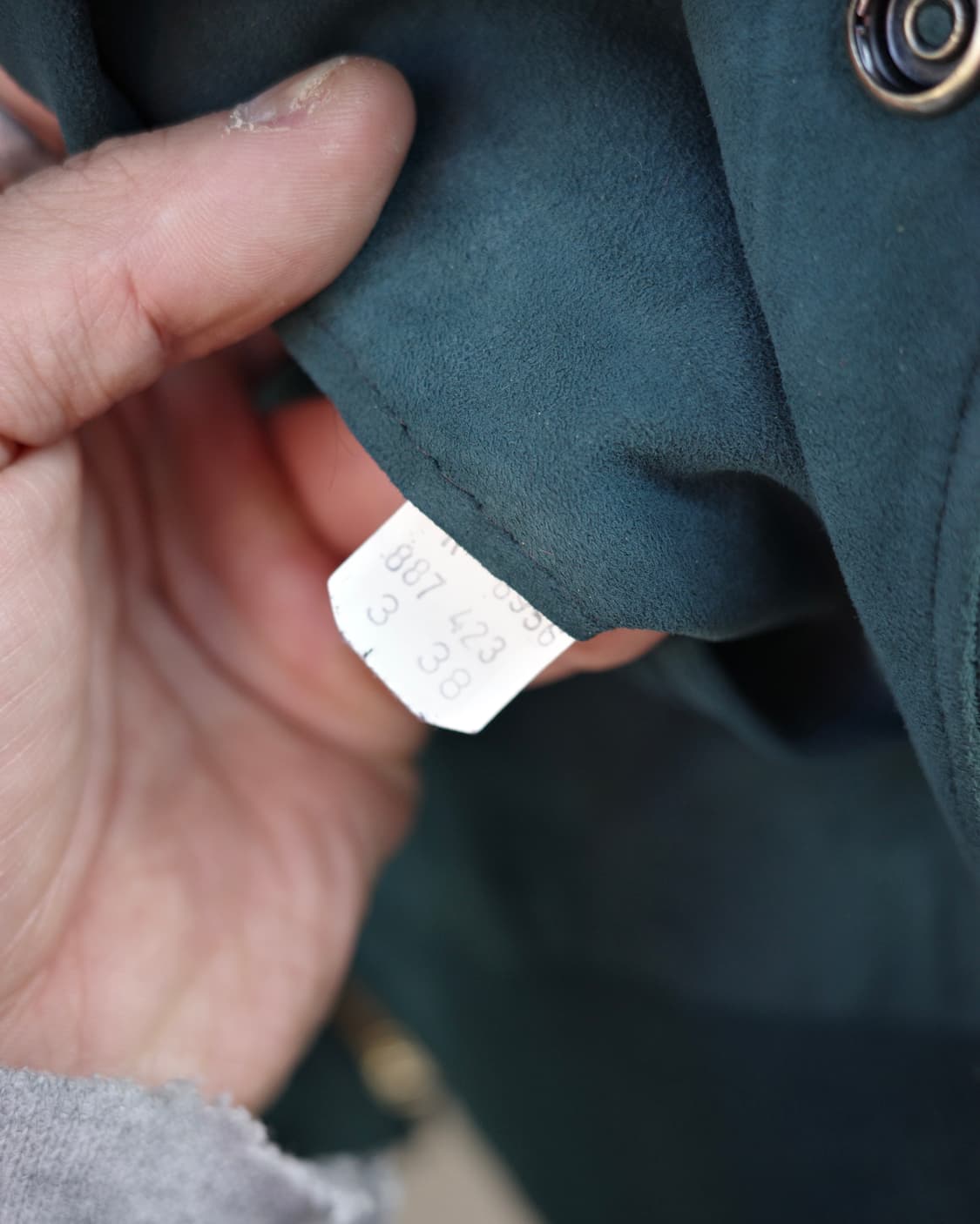 80‘s Reed sportswear 스웨이드 해링턴 자켓 상품이미지5