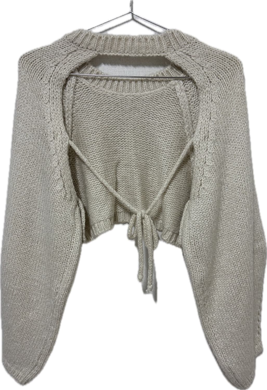 니트 끈 볼레로 상품이미지2