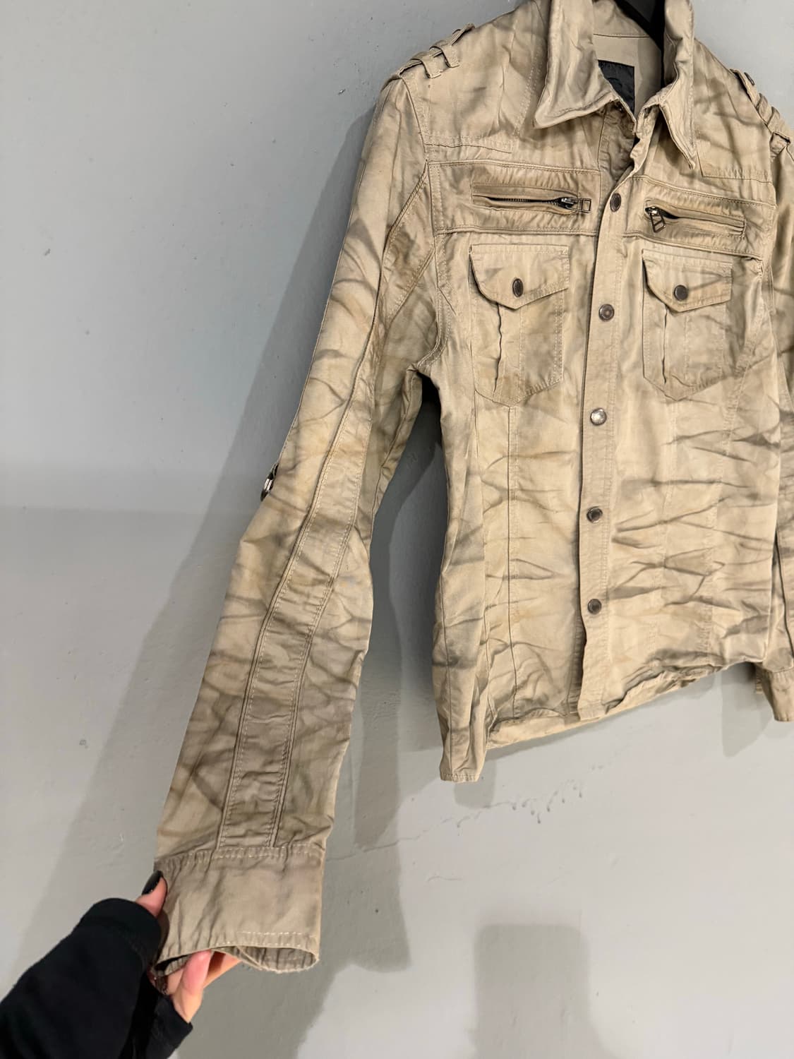 in the attic washing design pocket shirt 상품이미지7