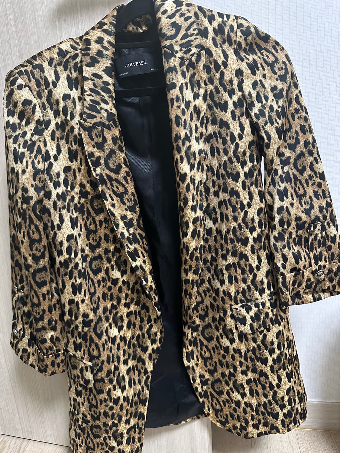 자라 호피 블레이저 자켓 상품이미지3