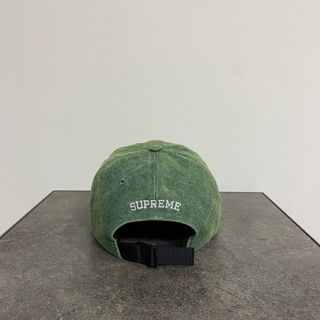 (OS) 슈프림 6패널 볼캡 모자 클래식 스톤 워시드 그린 상품이미지4