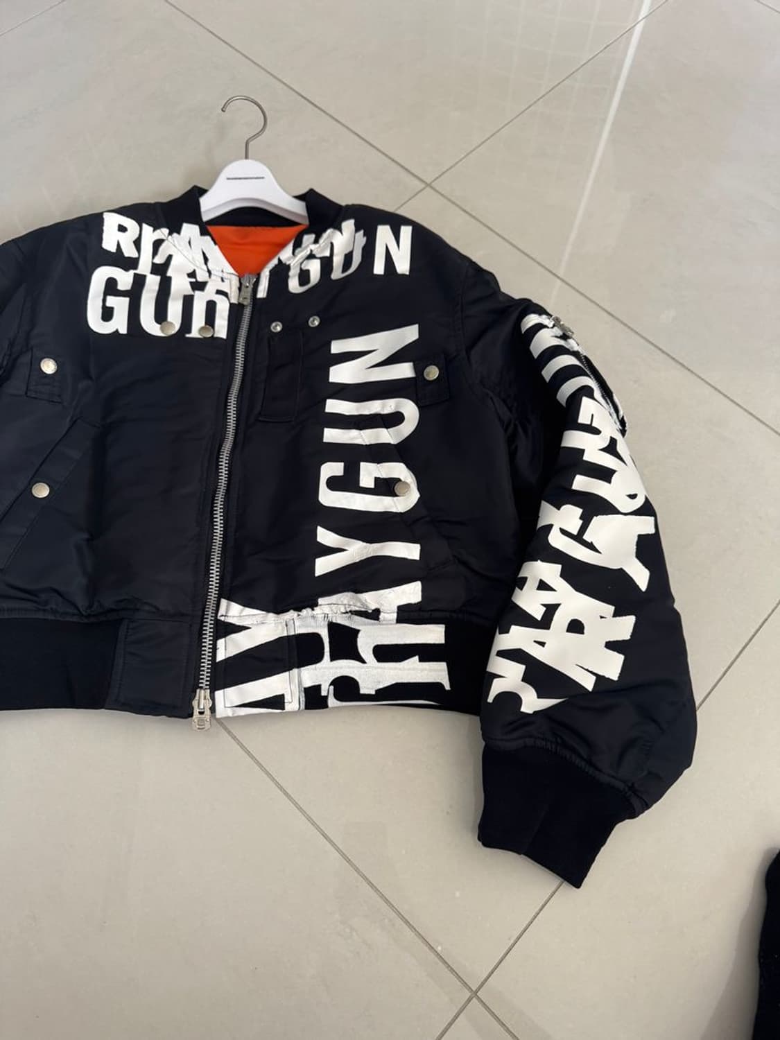 CROPPED BOMBER 2WAY 크롭 봄버 자켓 상품이미지5