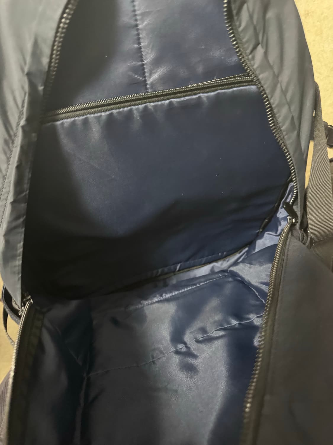 노스페이스 퍼플라벨 코듀라 나일론 백팩 네이비 상품이미지4