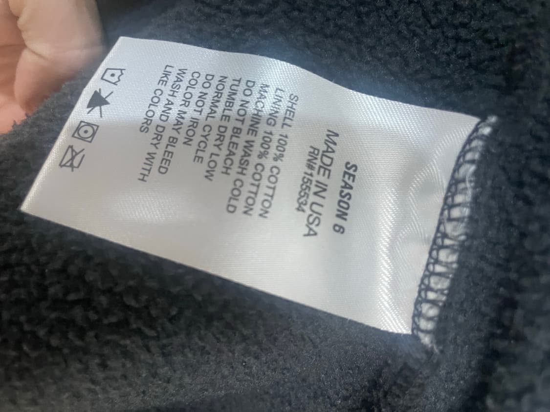 Yeezy 이지시즌 6 후디 그린 그레이 M 상품이미지5