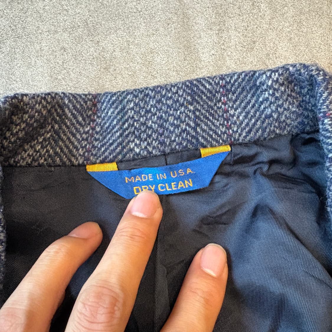 80년대 미국 생산 펜들턴 울 블레이저 자켓 상품이미지5