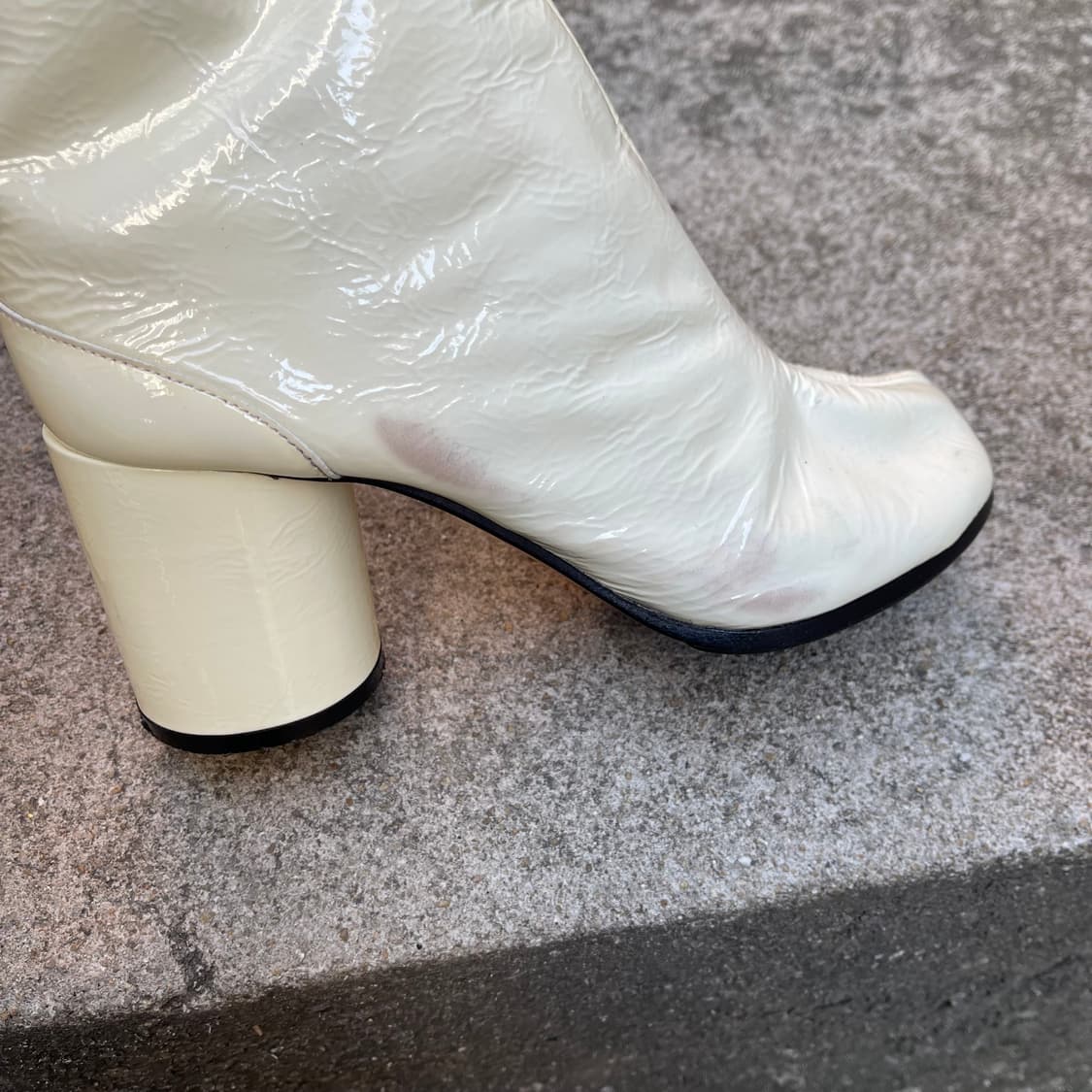 [36] Maison Margiela Patent Leather 타비부츠 상품이미지7