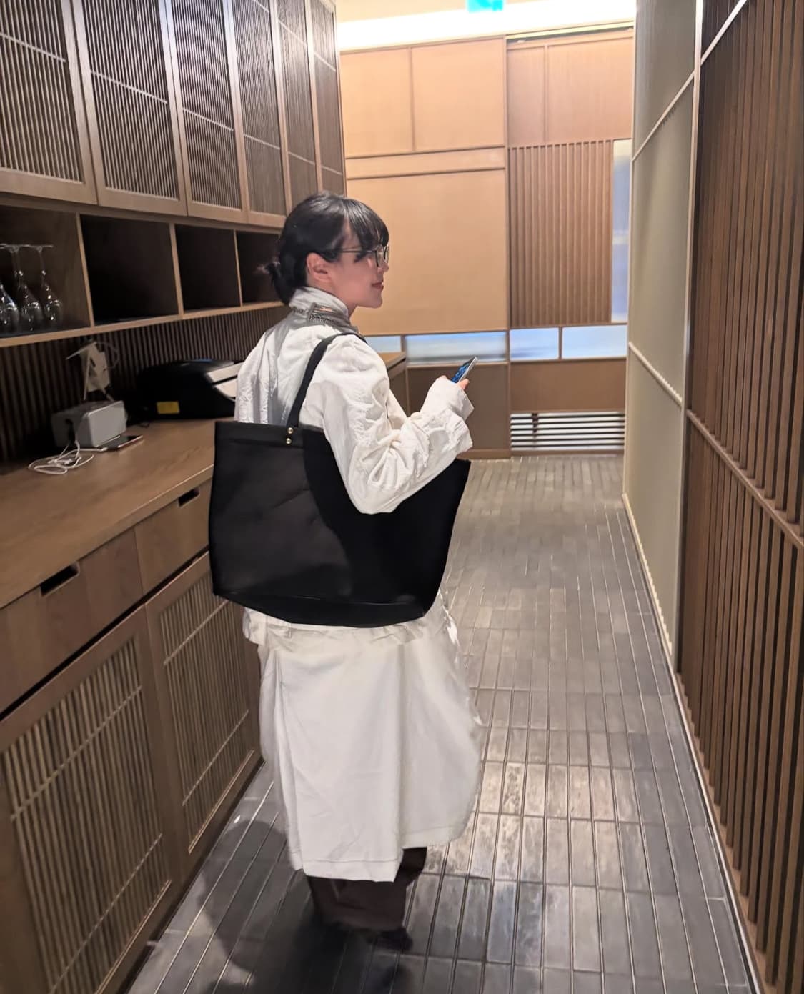 에옹쓰 Paper vintage coat white 상품이미지2