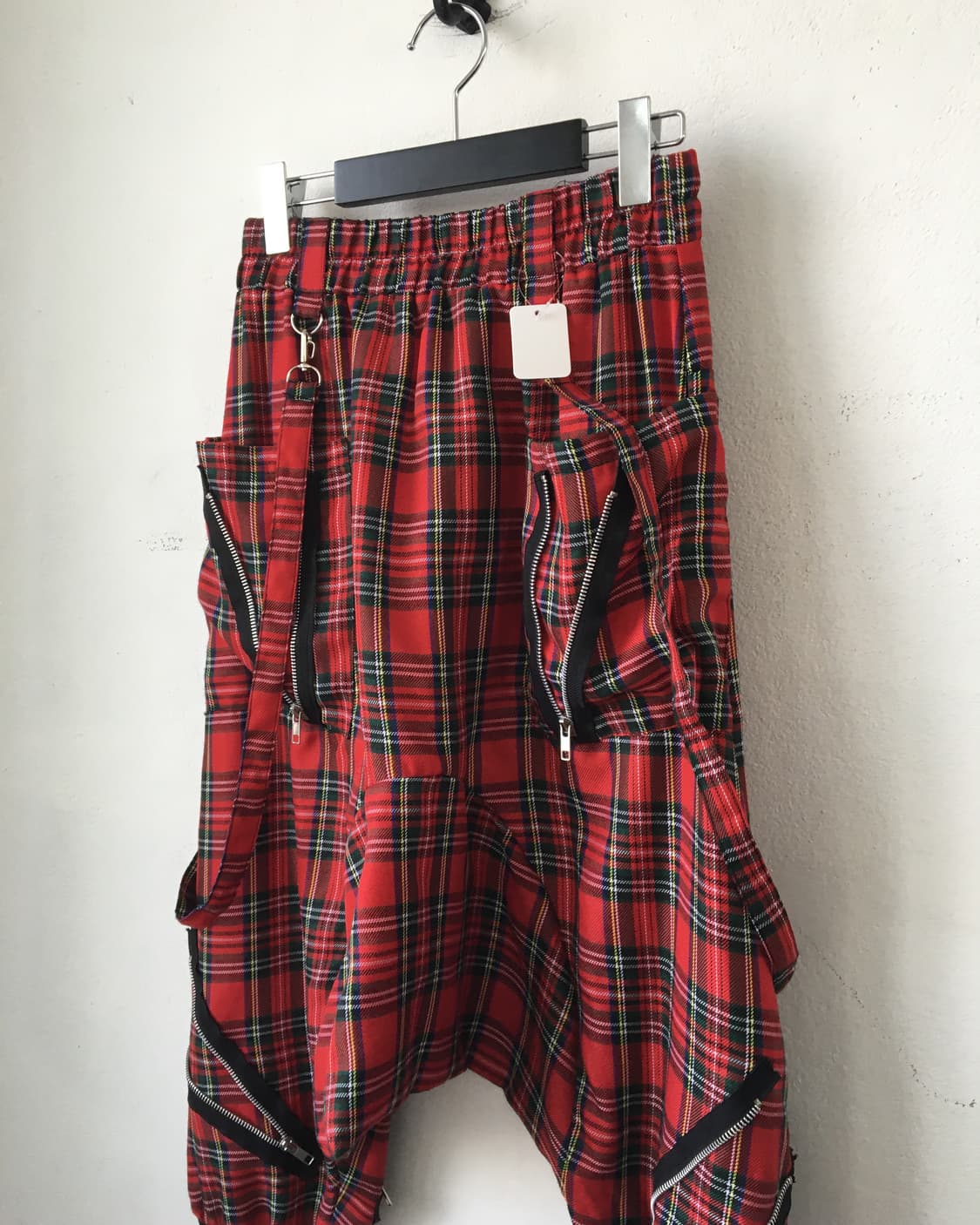 Check pattern sarouelpants 상품이미지4