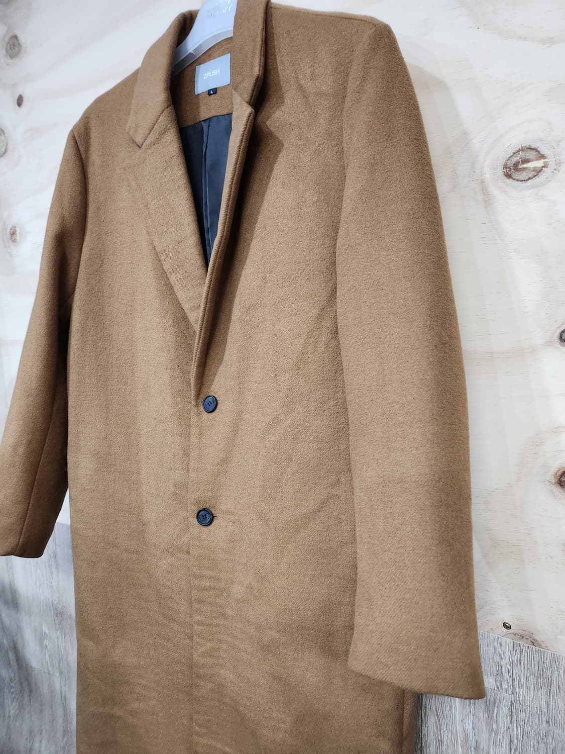 191) 지플리시 ZPLISH 울블랜드 롱코트 상품이미지3