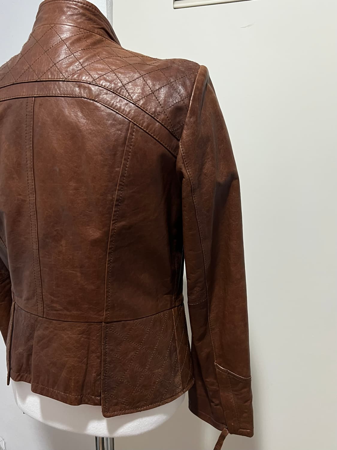 BROWN LEATHER-JACKET 상품이미지7