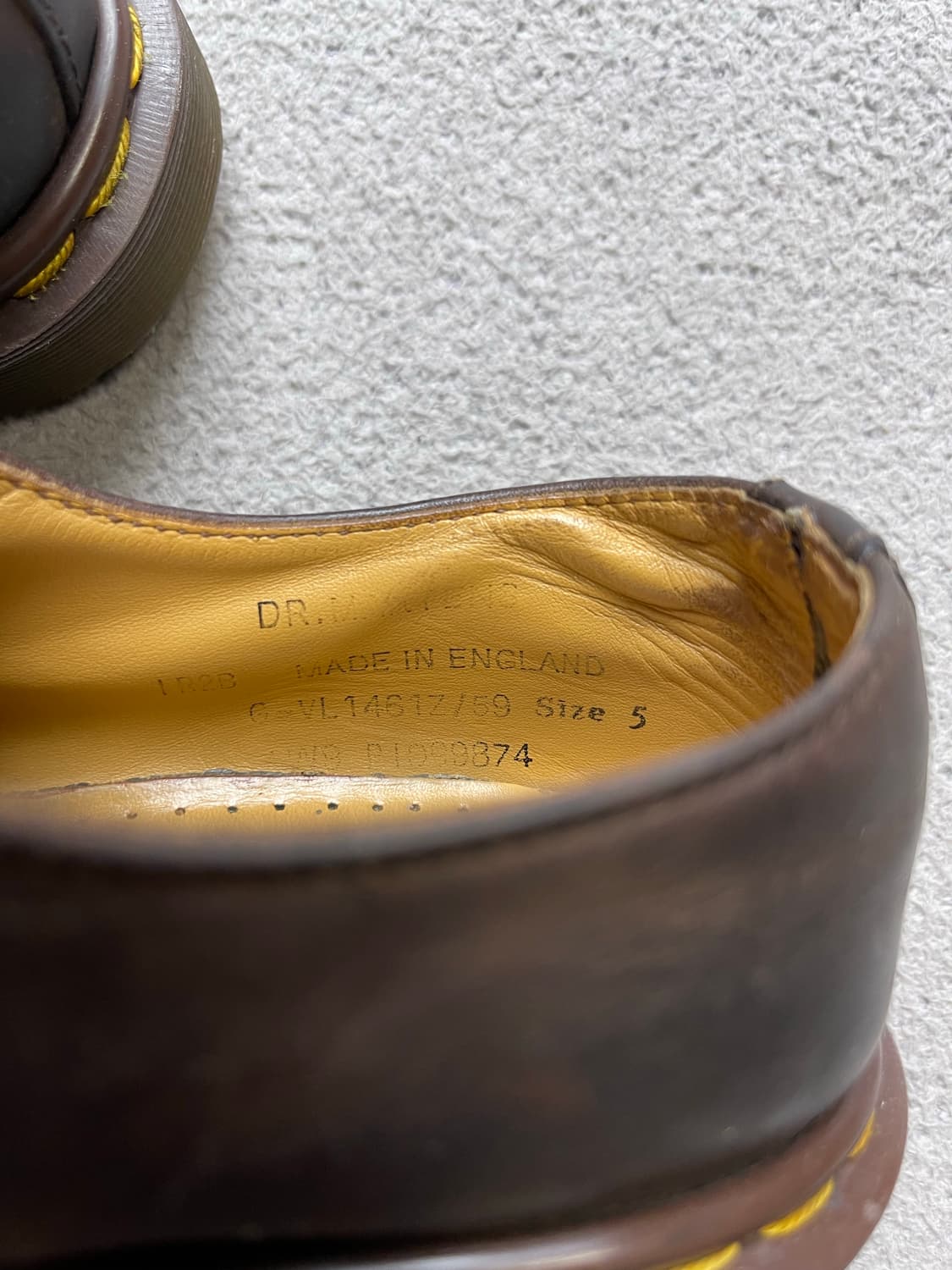 [5] ENGLAND VTG 닥터마틴 1461 -230-235 상품이미지9