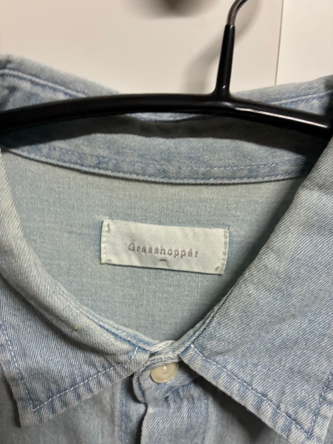 하늘색 셔츠 L/100 상품이미지3