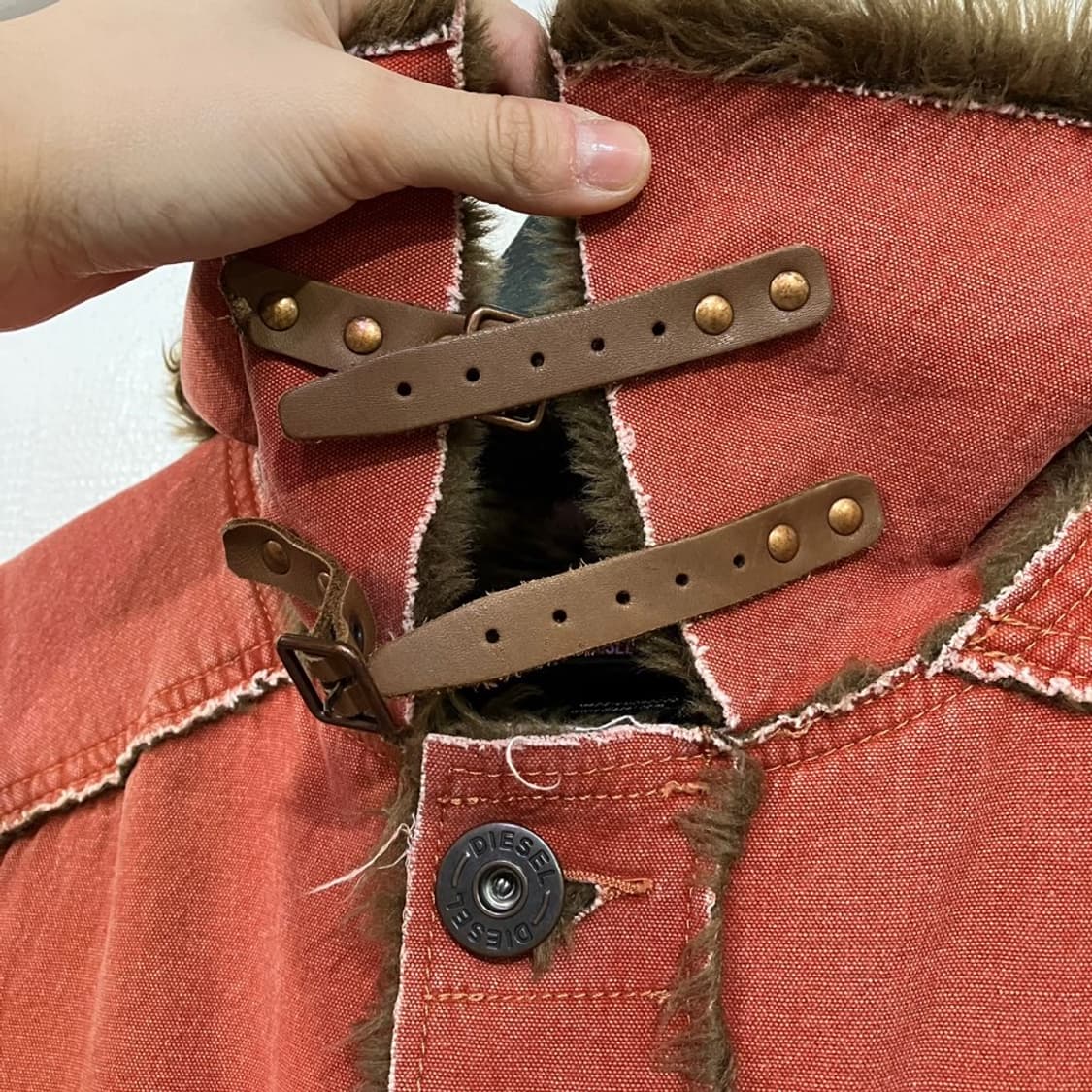 디젤 펑크 퍼 코트 상품이미지6