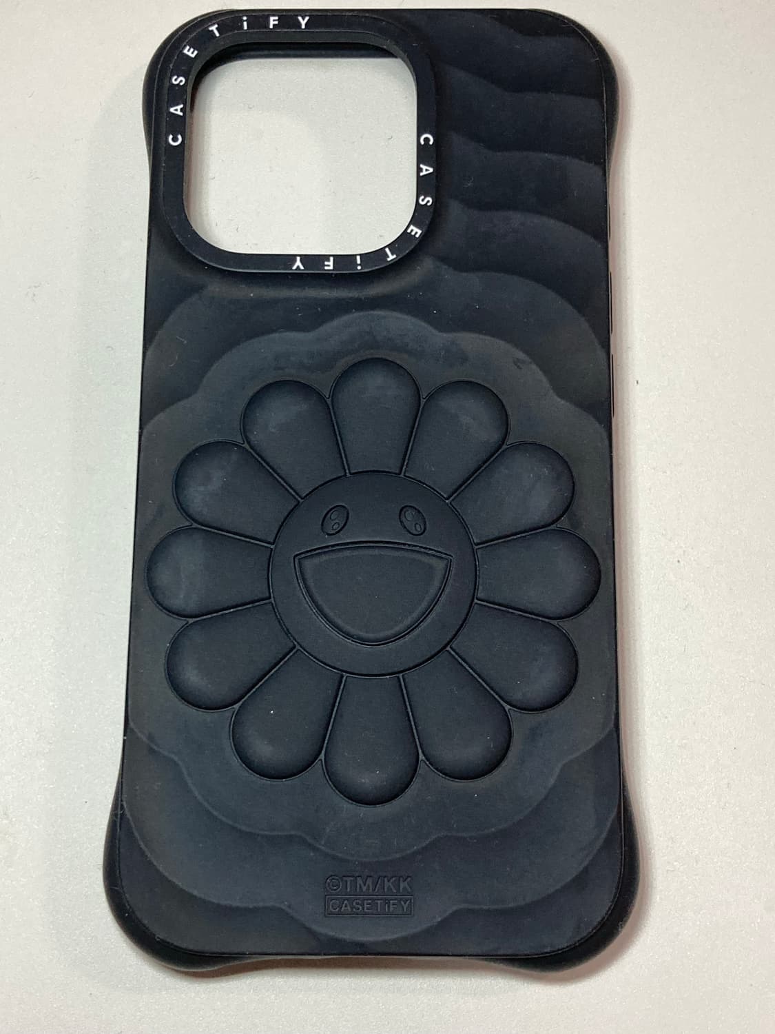 케이스티파이 무라카미 아이폰 16pro 리플 케이스 블랙 상품이미지1