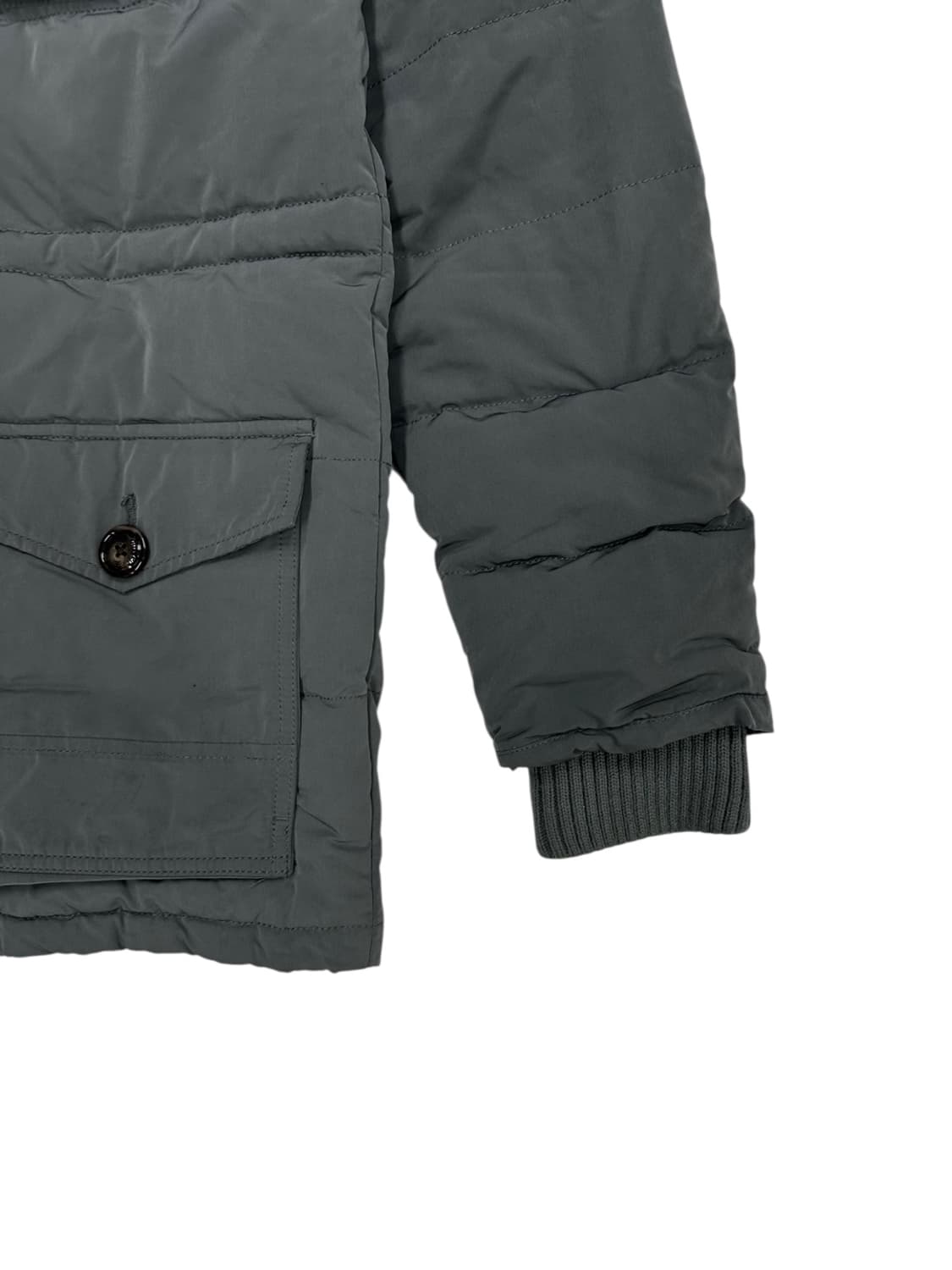 타미힐피거 양가죽 덕다운 카라코람 카키그레이 (M)  상품이미지6