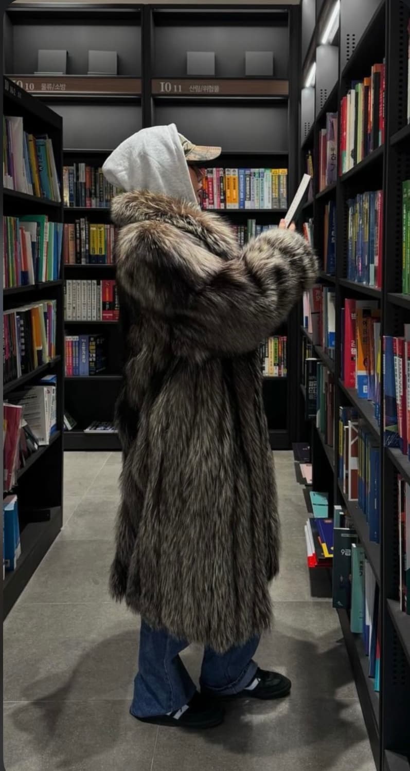 Saga fox fur 롱코트 상품이미지3