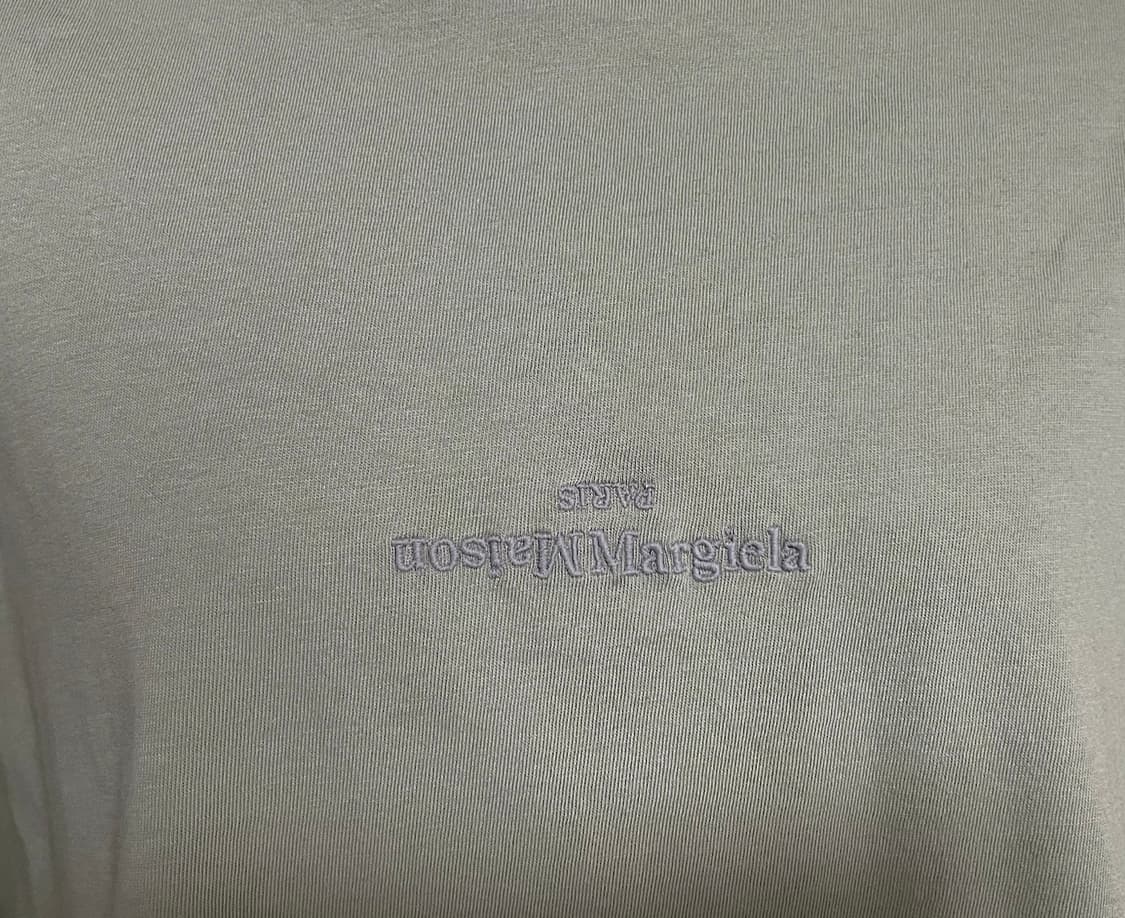 (새상품)메종 마르지엘라 올리브 티셔츠 상품이미지3