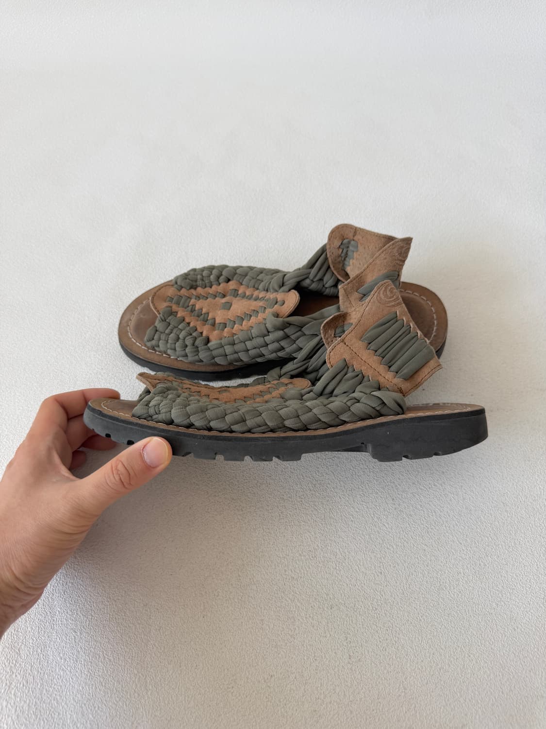 [245-250]츄바스코(Chubasco) 아즈텍 주안 올리브타바코 샌들 상품이미지4