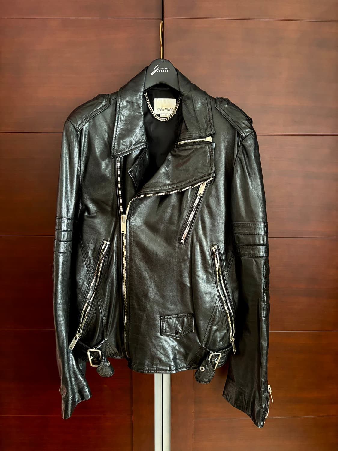 질 스튜어트 11Fw 레더자켓 상품이미지3