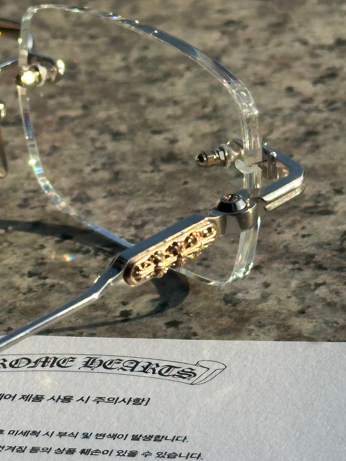 크롬하츠 소퍼스2 무테 안경 상품이미지4