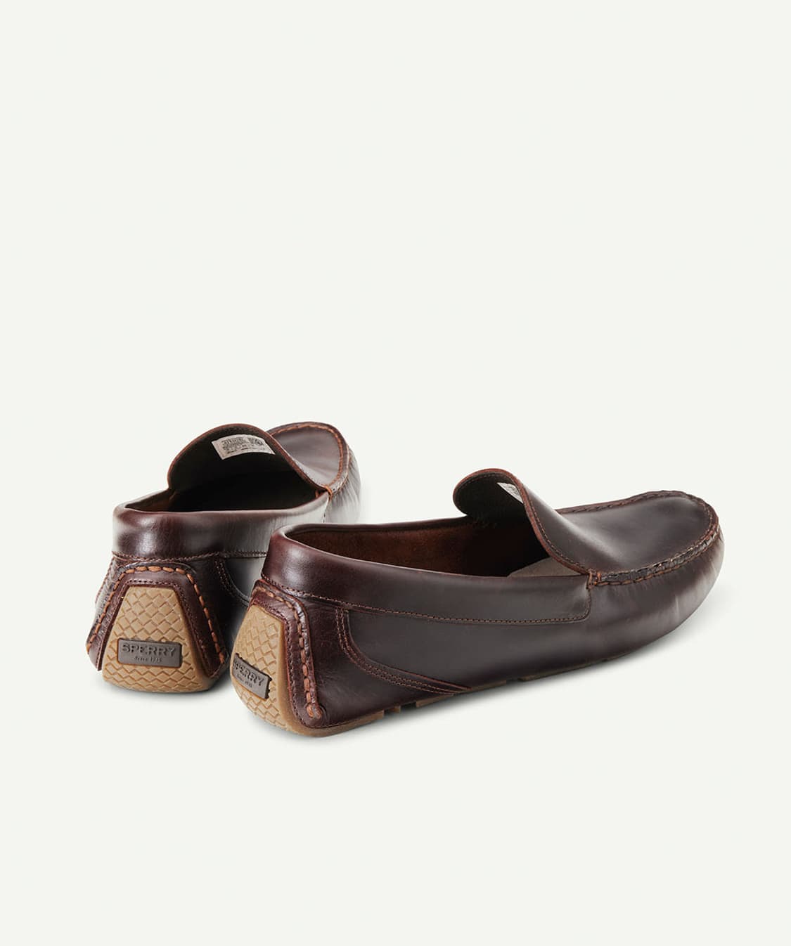 새제품275)스페리 100%레더 로퍼 구두 드라이빙슈즈 다멘포트 브라운 상품이미지4