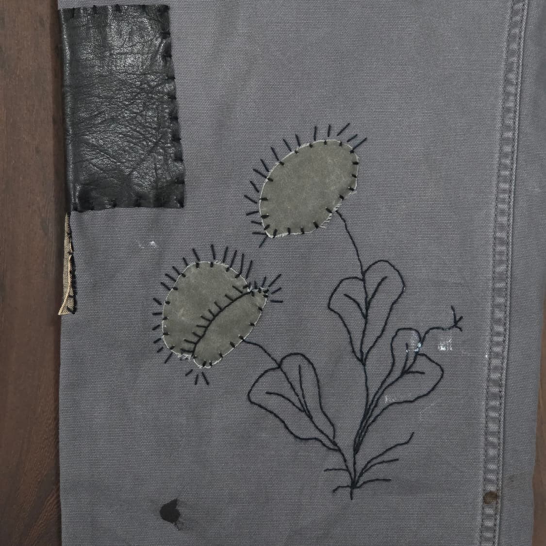 S.O/ 패치워크, 자수 커스텀 팬츠 상품이미지6