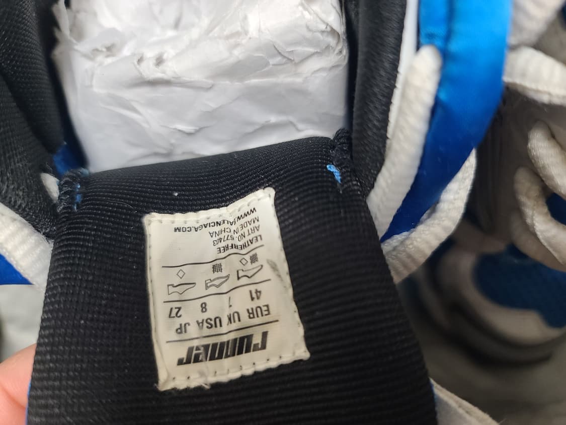 발렌시아가 뉴러너 41 블루 스니커즈 상품이미지6