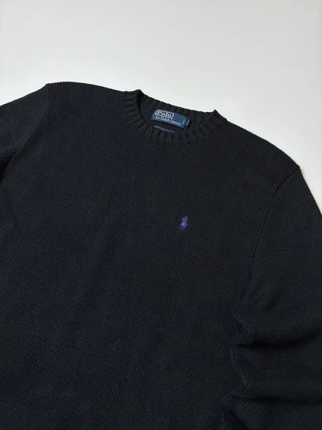 폴로 랄프로렌 00's 피마코튼 짜임 코튼 니트 PN8101 상품이미지2