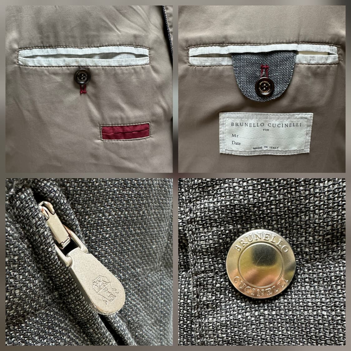 브루넬로쿠치넬리 울 구스다운 베스트 L(105) 판매 상품이미지7