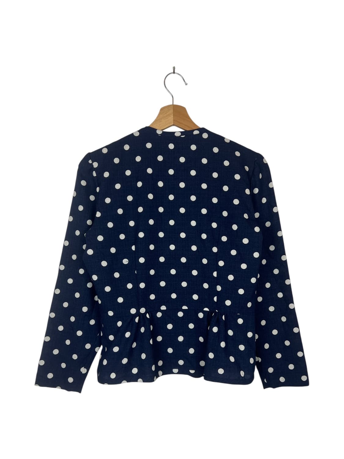 YOUNG FASHION 패션 네이비 도트 셋업 OS 상품이미지2