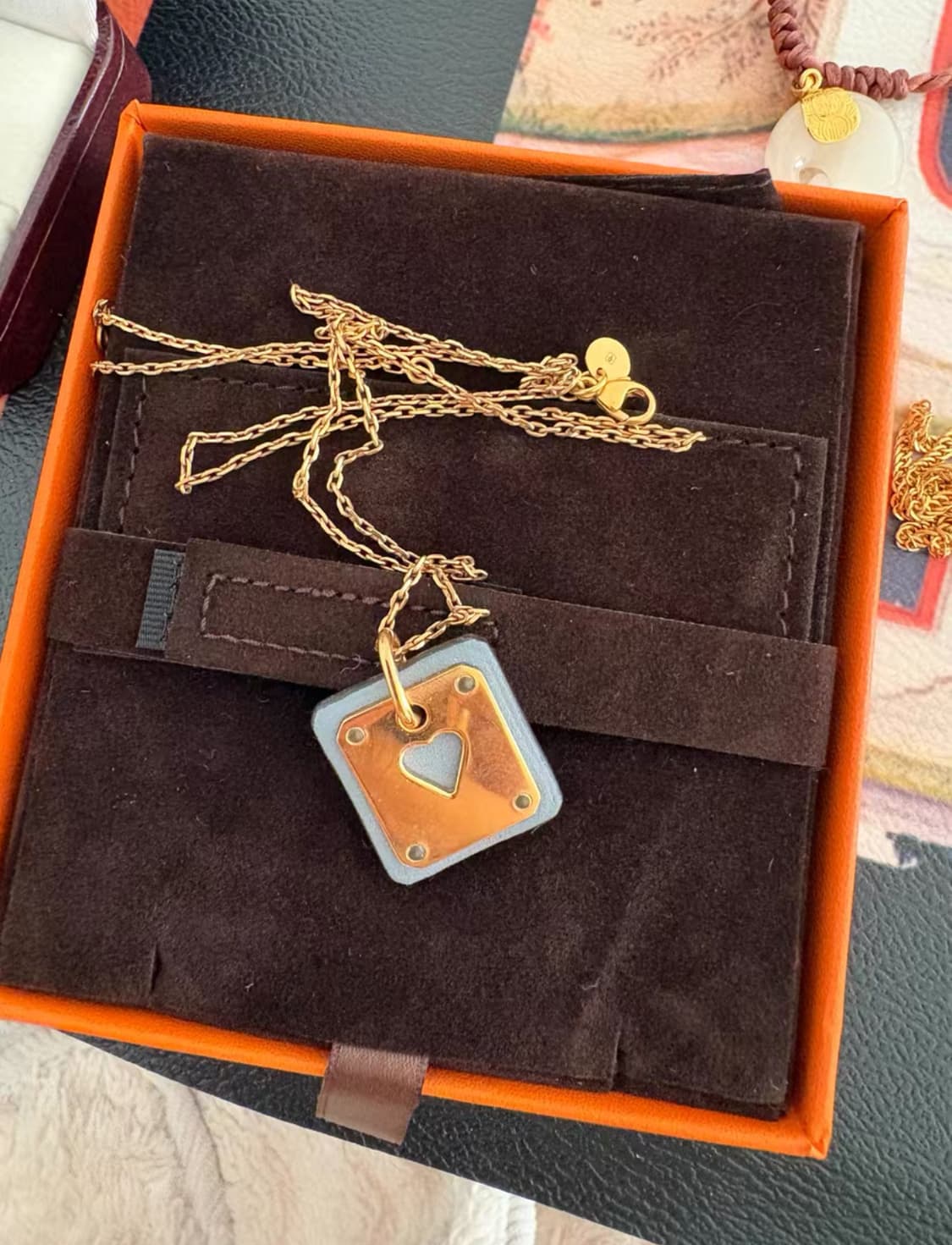 에르메스 하트 목걸이 상품이미지1