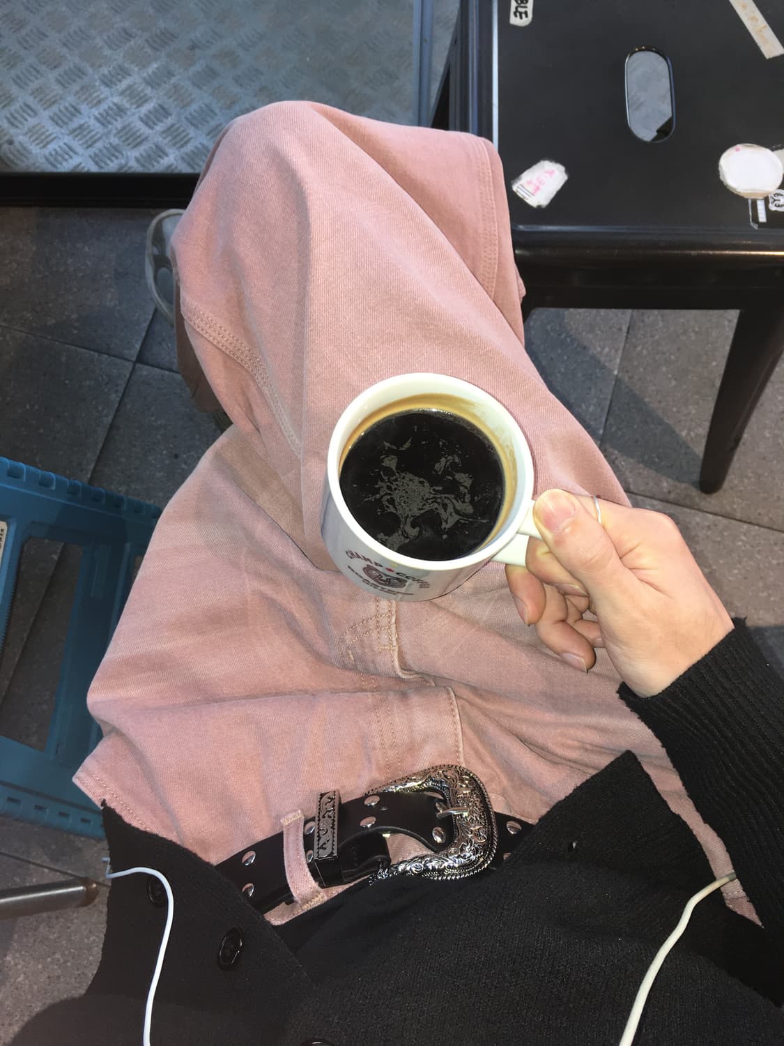 [Alfred]알프레드 핑크 데님 카펜터 팬츠 상품이미지2