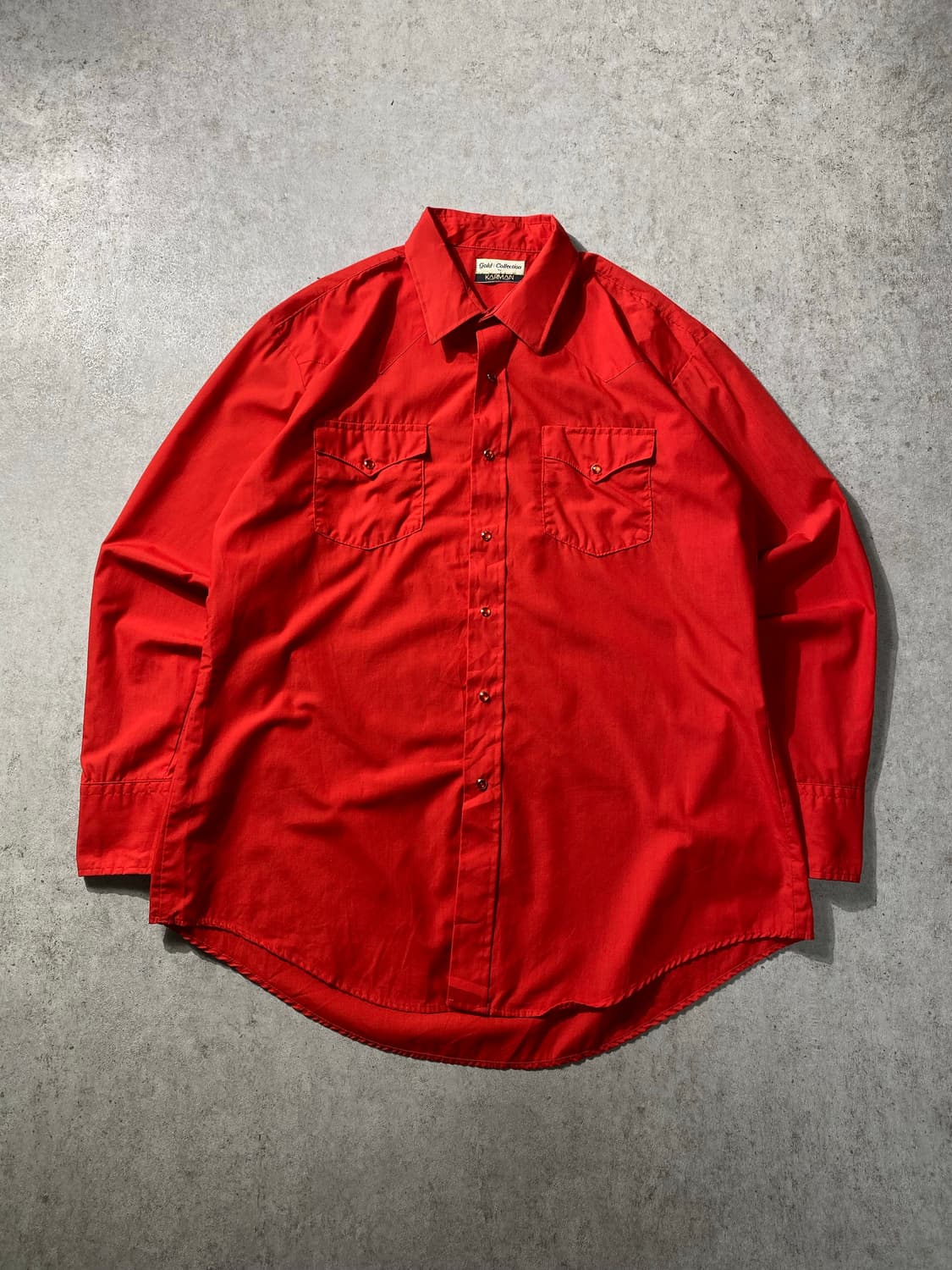 [XL] 90s Karman 카르망 컬렉션 웨스턴 셔츠 상품이미지1