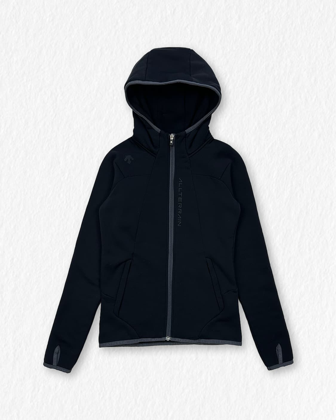 데상트 기모 러닝 후드집업 상품이미지1