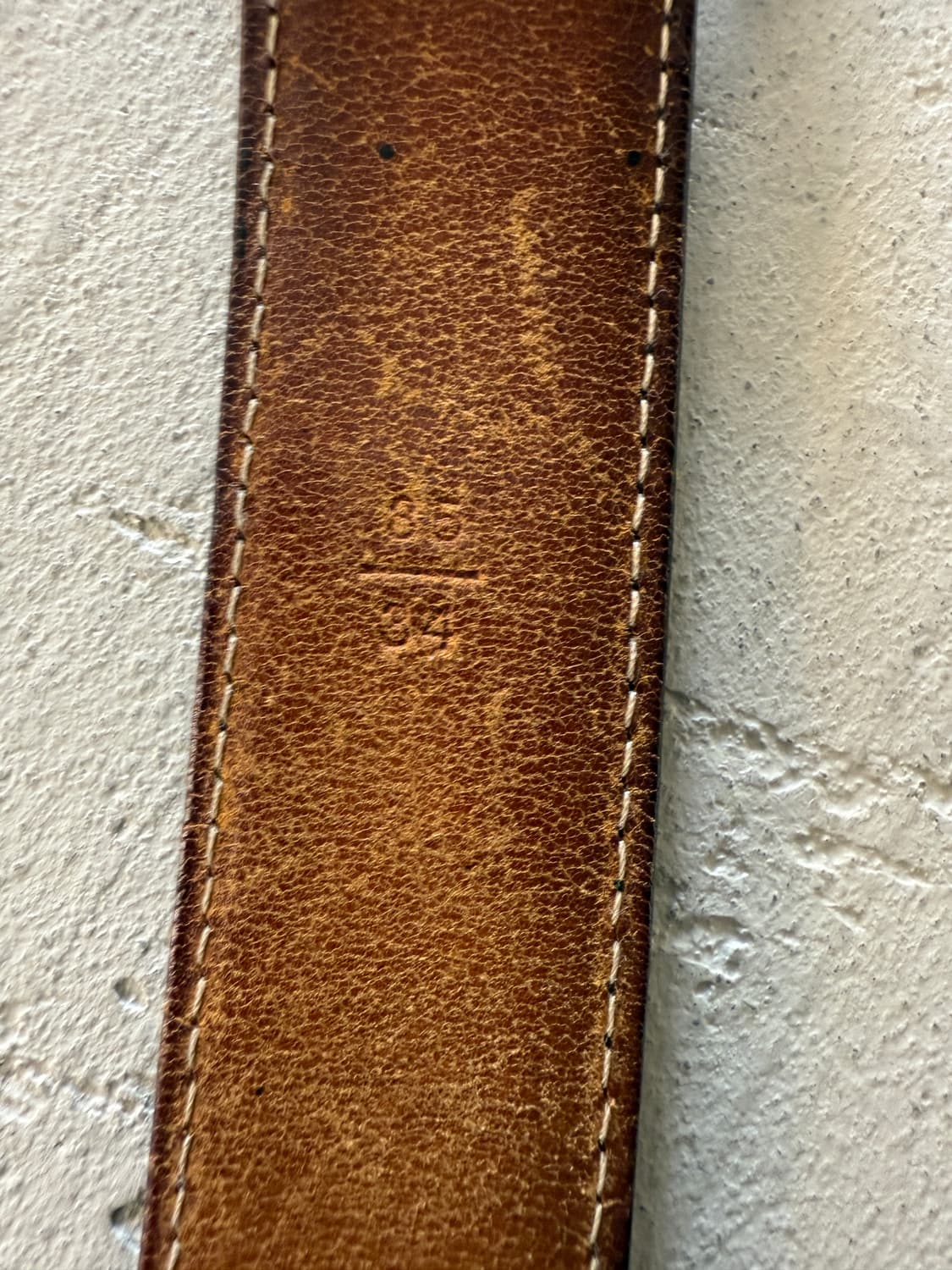 루이비통 정품 타이가 남성 블랙 가죽 벨트 32 상품이미지7