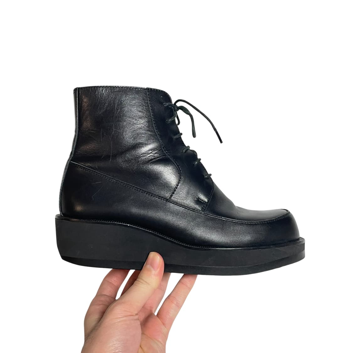 요지 야마모토 와이즈 플랫폼 부츠 상품이미지6