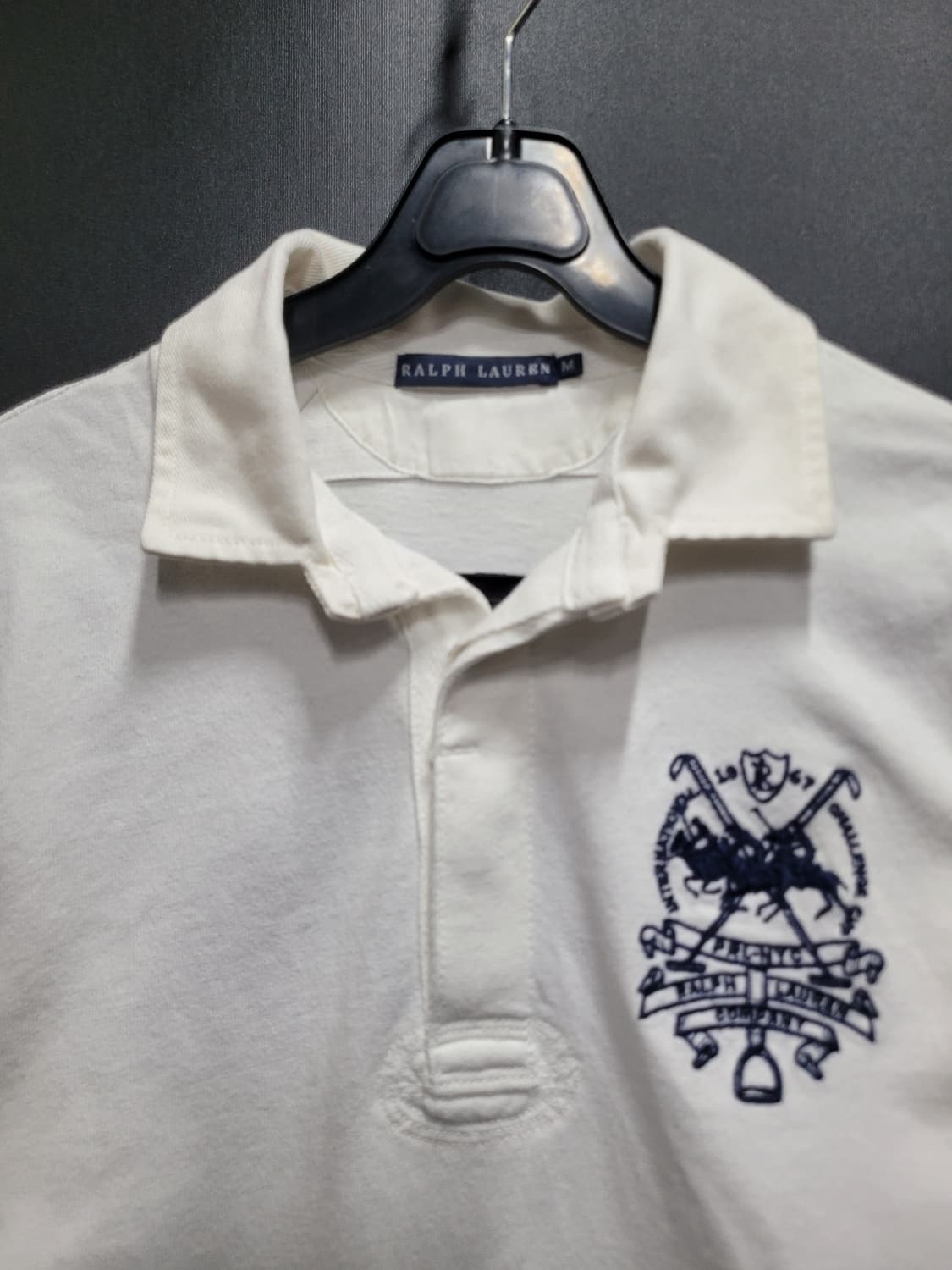 Ralph Lauren 랄프로렌 빈티지 자수로고 럭비 셔츠 상품이미지2