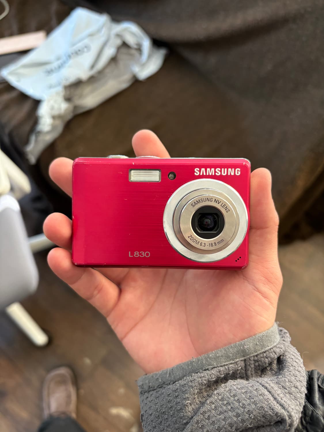 삼성 블루 l830 디지털카메라 상품이미지2