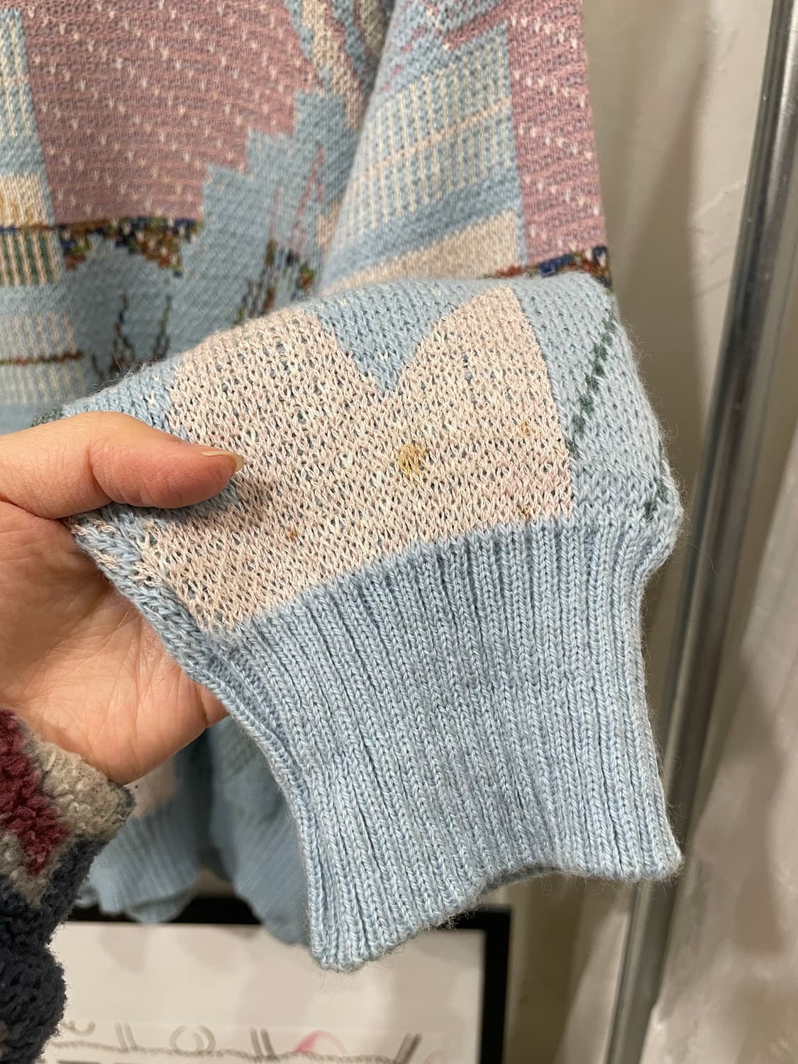 carlolana pattern knit 상품이미지8