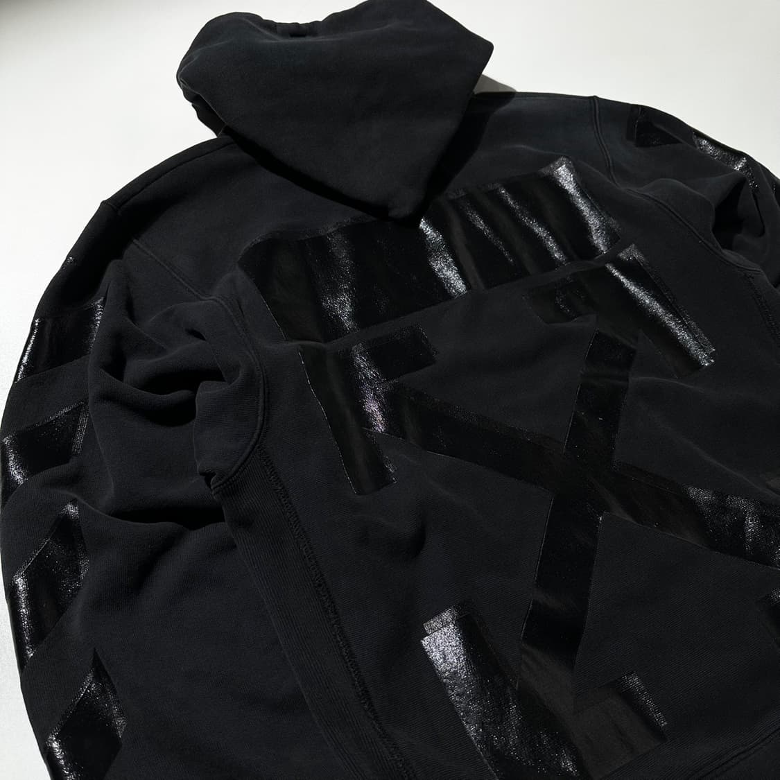 오프화이트 x 챔피온 더블애로우 후드 상품이미지5