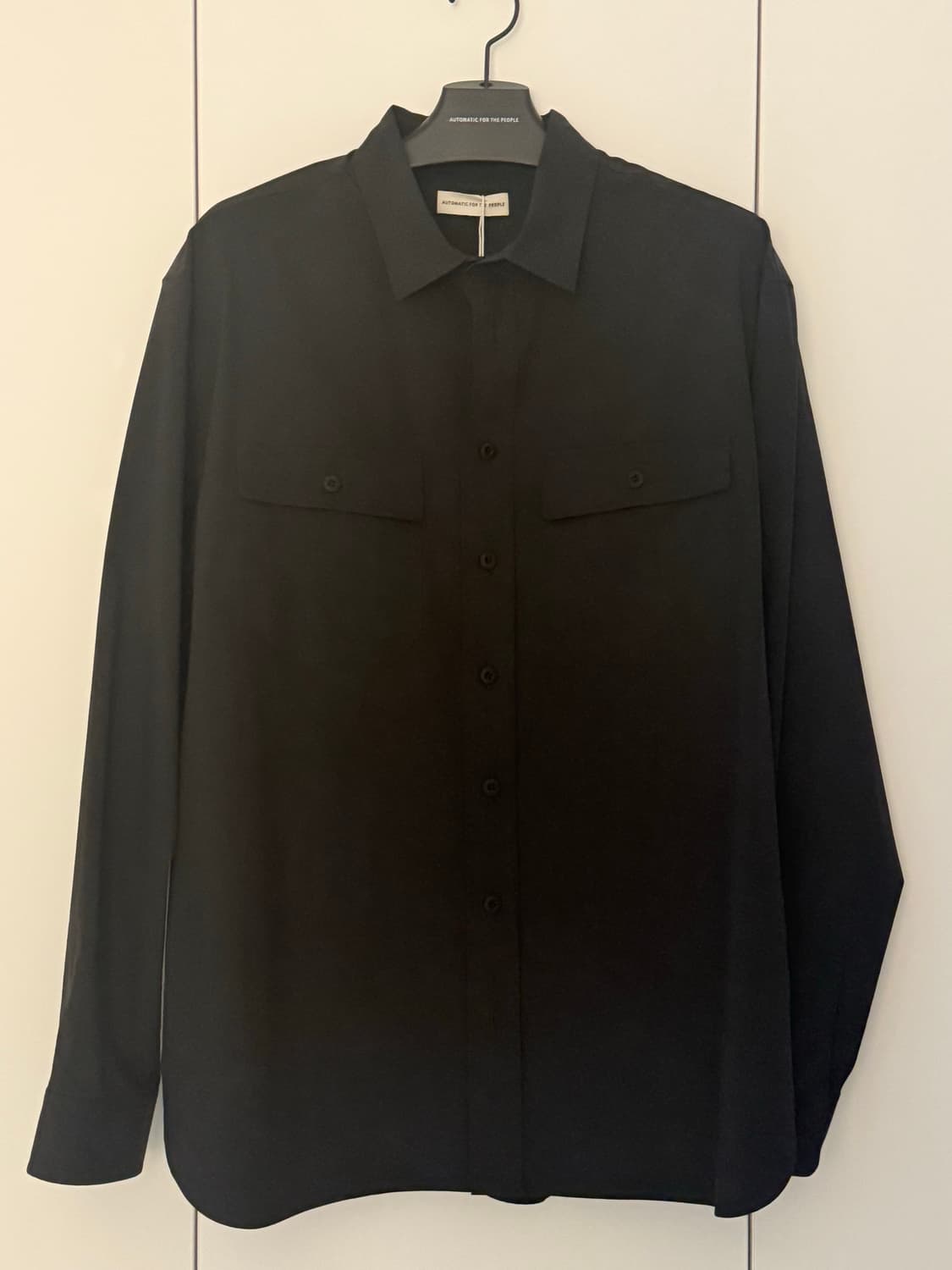 오토매틱포더피플 크로스 포켓 셔츠 상품이미지2